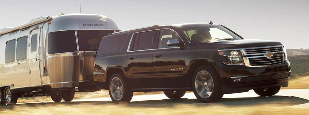2018 Chevrolet Silverado towing trailer
