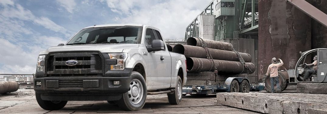 2015 Ford F-150 towing pipe