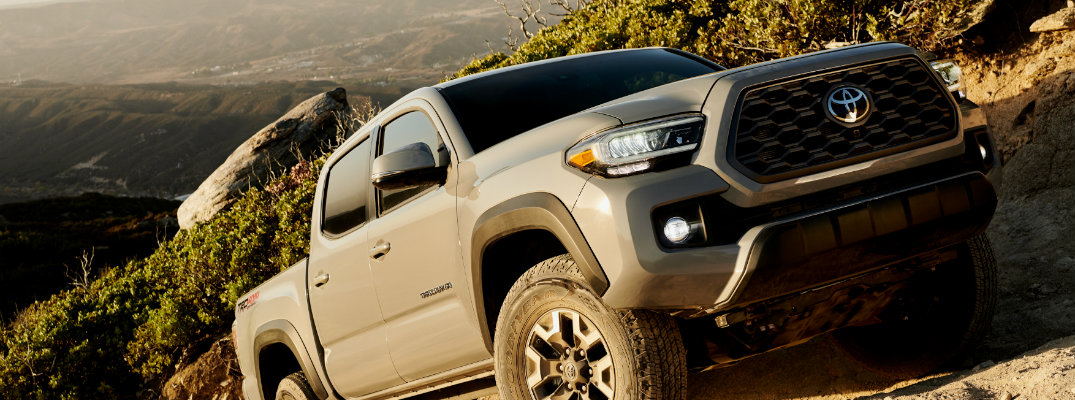 2020 Toyota Tacoma going off road
