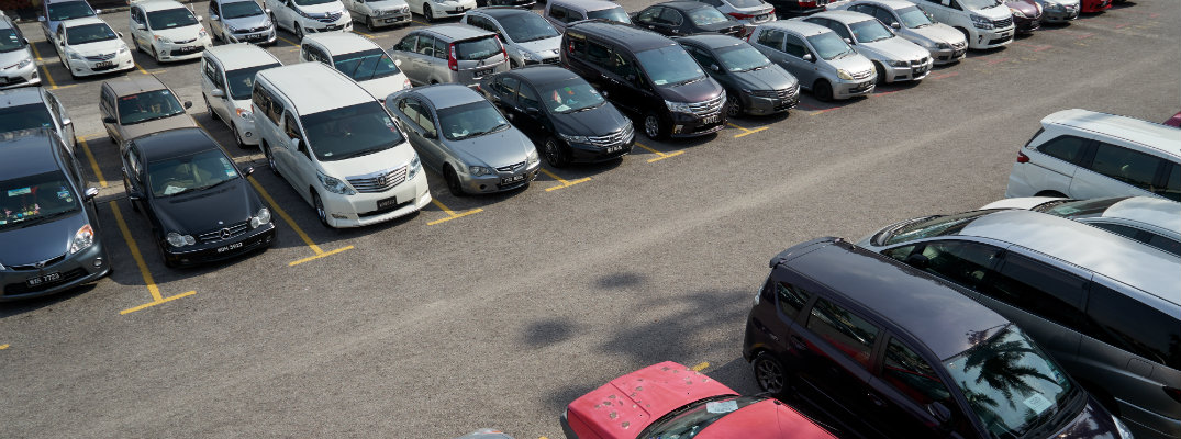 Car lot banner image
