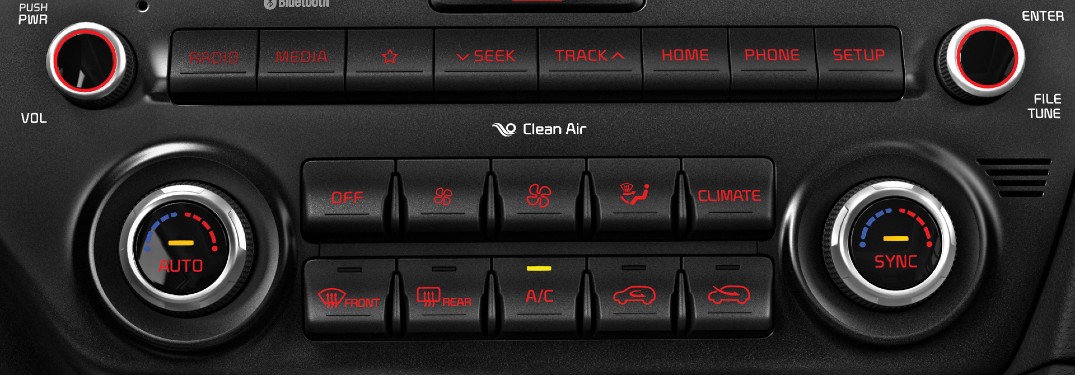2021 Kia Sportage interior automatic climate control system