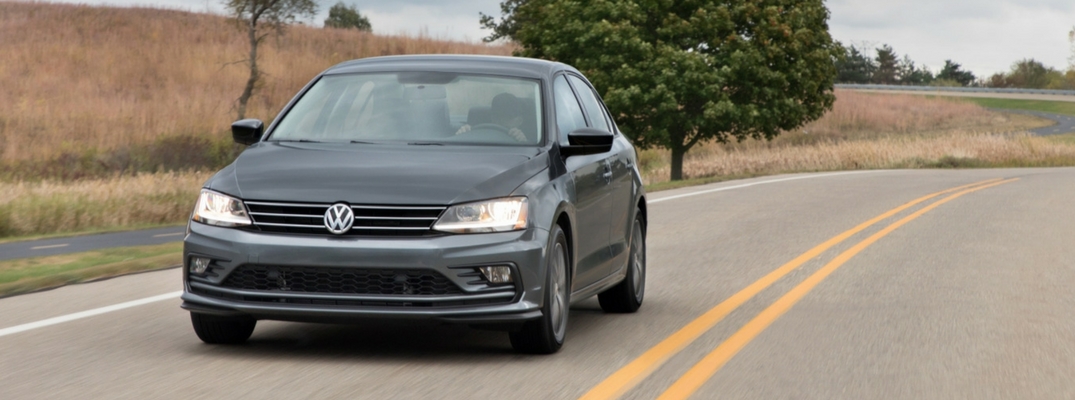 2018 VW Jetta Front View of Gray Exterior