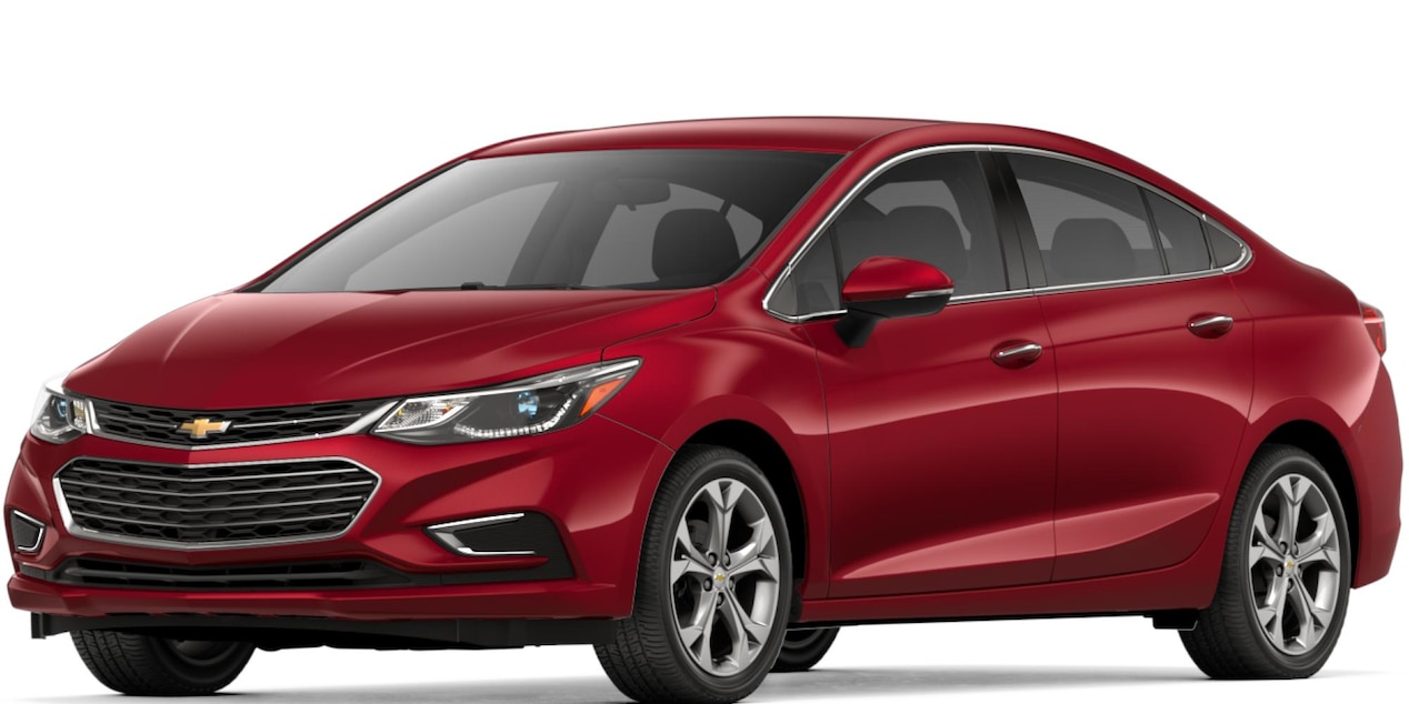 2018 Chevy Cruze Cajun Red side view
