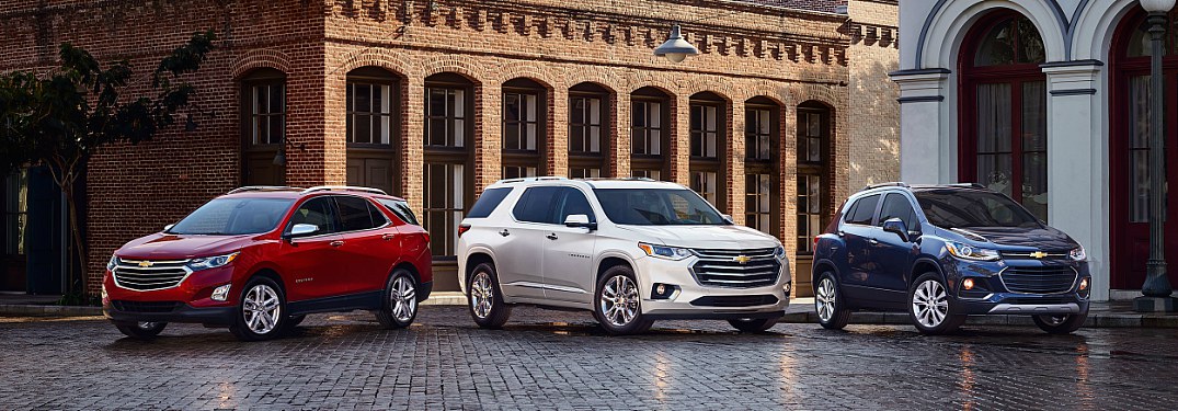 2018 Chevy crossover lineup Trax Equinox and Traverse