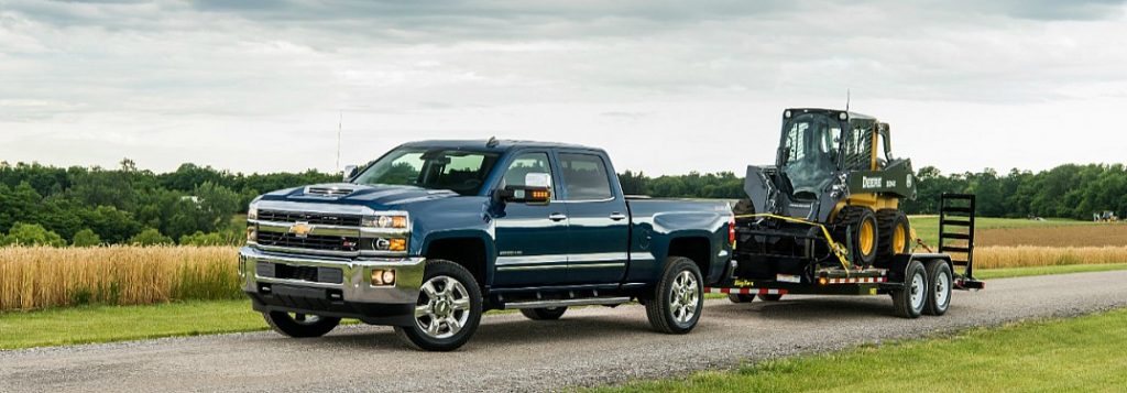 2018 Chevy Silverado 1500 towing capacity