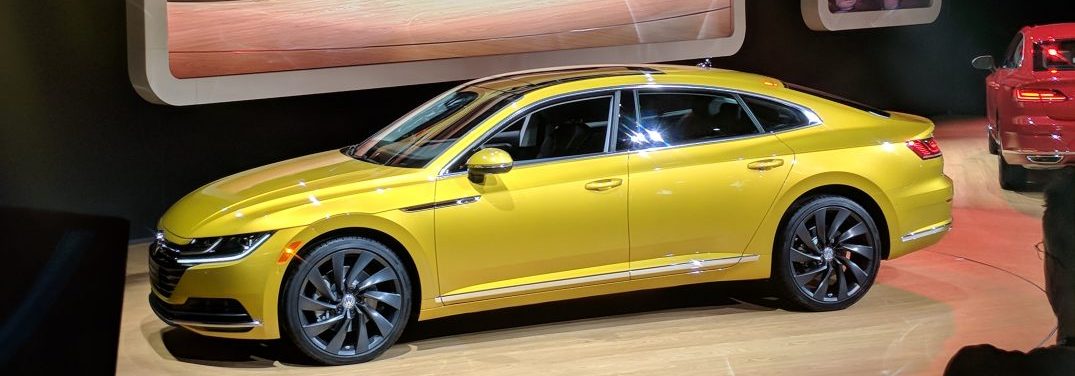 2019 Volkswagen Arteon on display at the Chicago Auto Show
