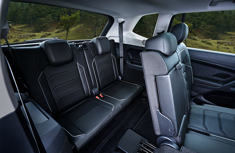 What are the seating options in the 2020 VW Tiguan