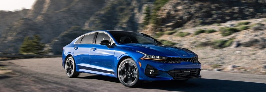 2021 Kia K5 exterior front fascia passenger side
