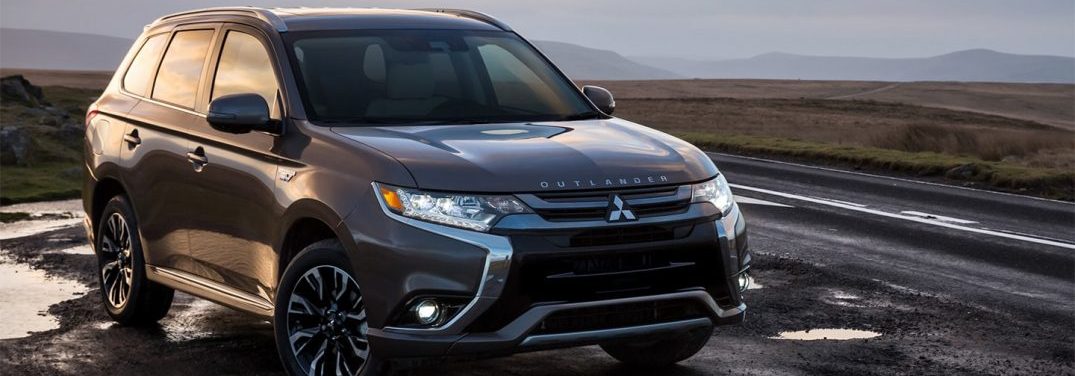 2018 Mitsubishi Outlander PHEV driving on a highway