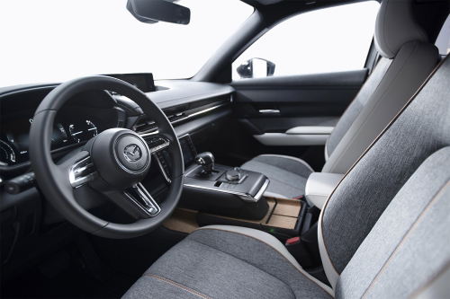 Mazda MX-30 cockpit showcase