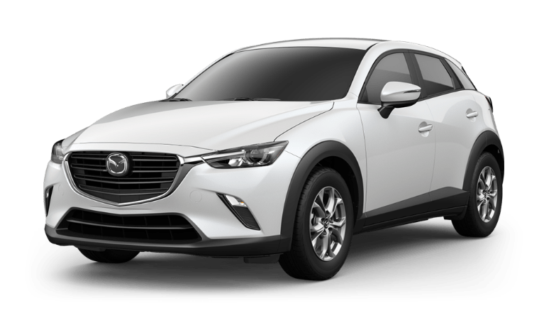 2020 CX-3 snowflake white