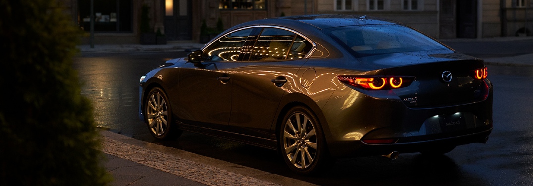 2020 Mazda3 Sedan rear exterior view