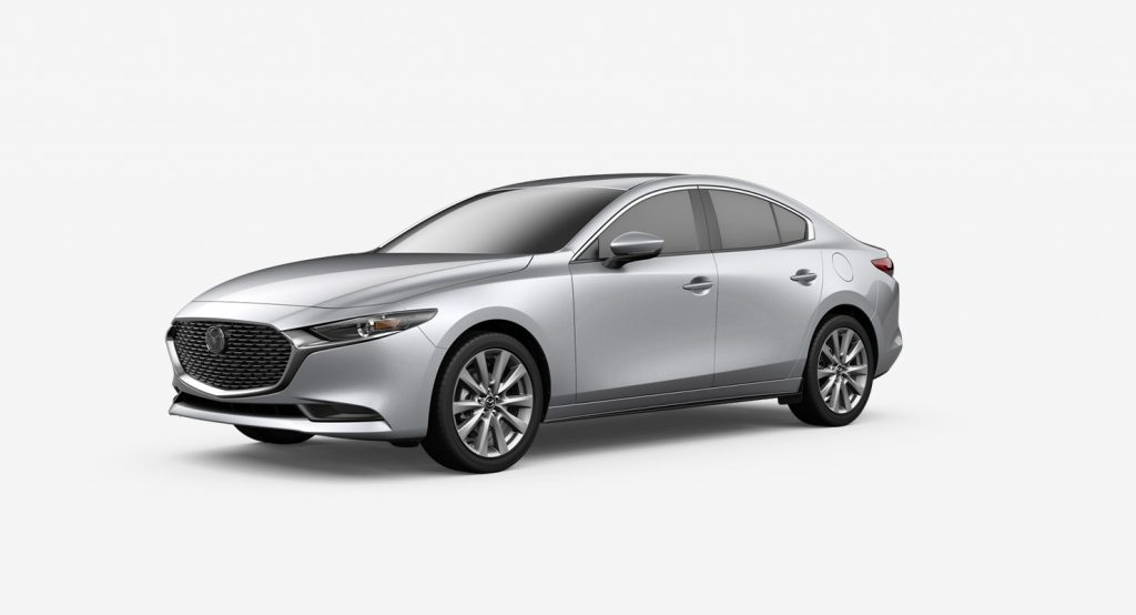 2020 Mazda3 Sedan sonic silver