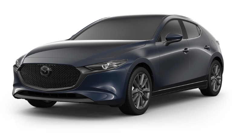 2020 Mazda3 Hatch crystal blue