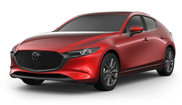 2020 Mazda3 Hatch soul red