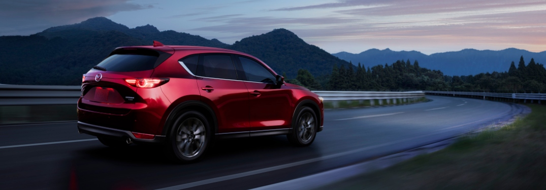 2021 CX-5 driving in mountains