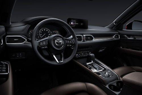 2021 CX-5 cockpit showcase