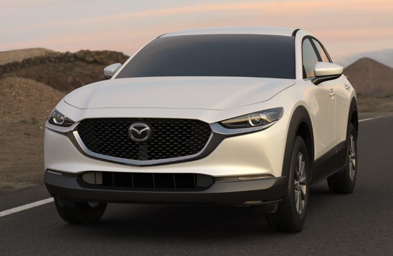 2021 CX-30 snowflake white