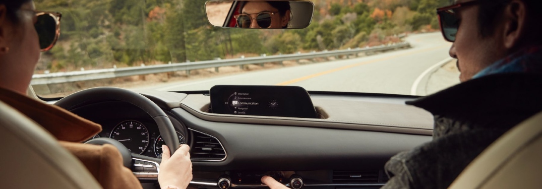 2021 CX-30 cockpit showcase