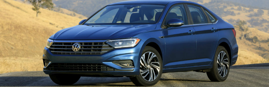 2019 VW Jetta front exterior profile