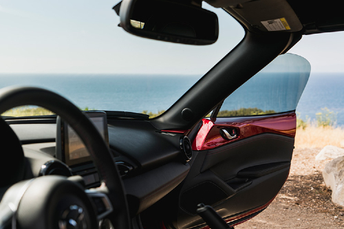 2019 Miata artful cockpit shot