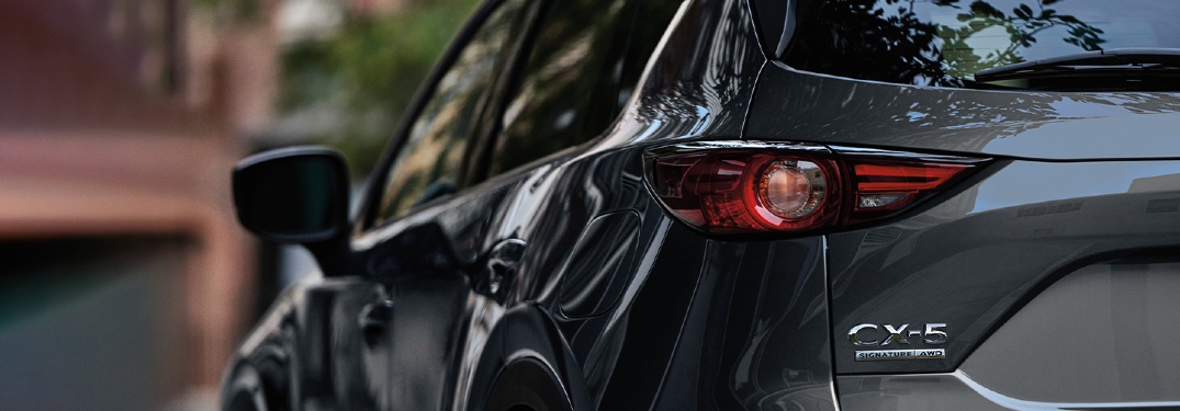 2020 CX-5 taillight close-up