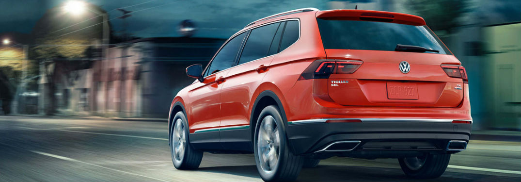 2018 Volkswagen Tiguan in orange