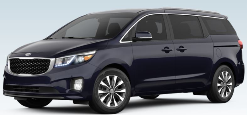 2018 Kia Sedona Color Options