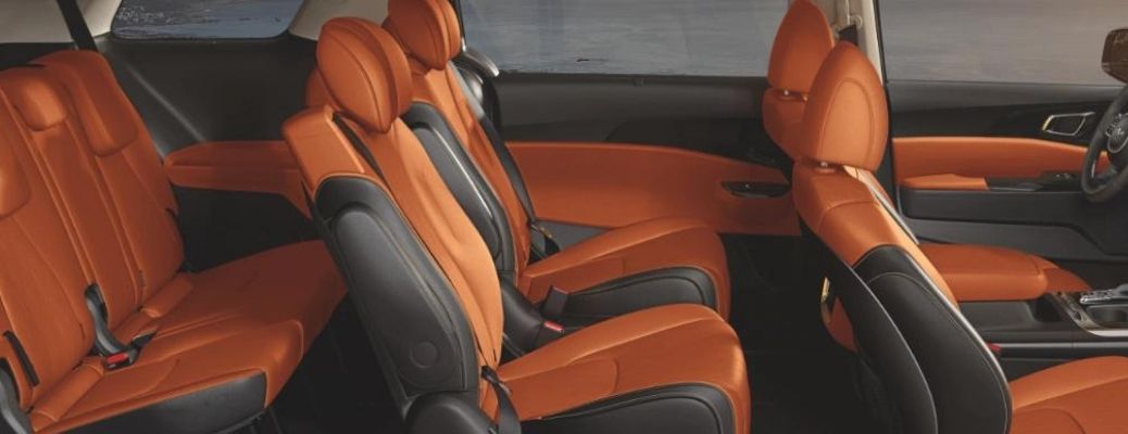 Cabin of the 2022 Kia Carnival