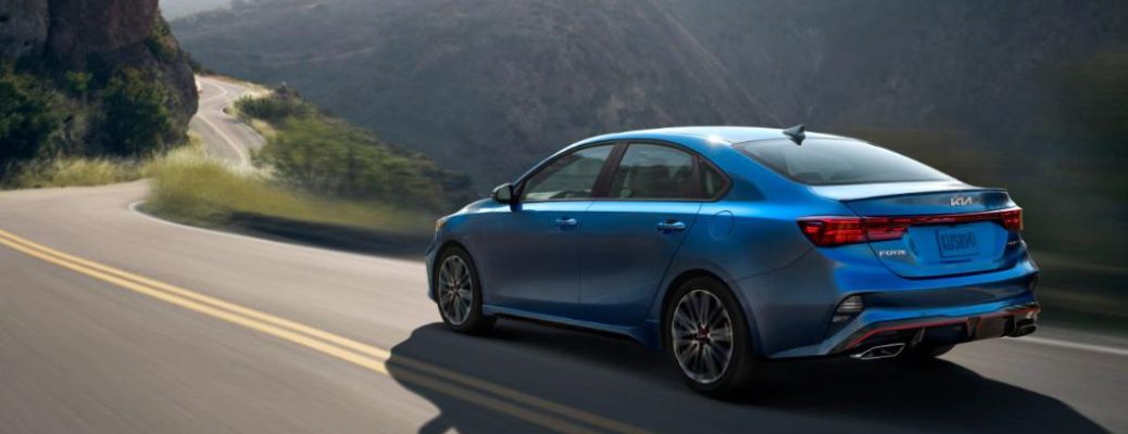 2023 Kia Forte on a road