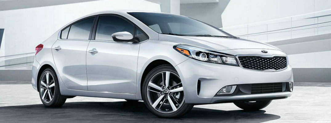 2018 Kia Forte Parked in a Showroom