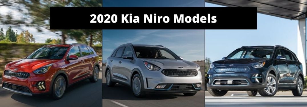 2020 Kia Niro Models banner