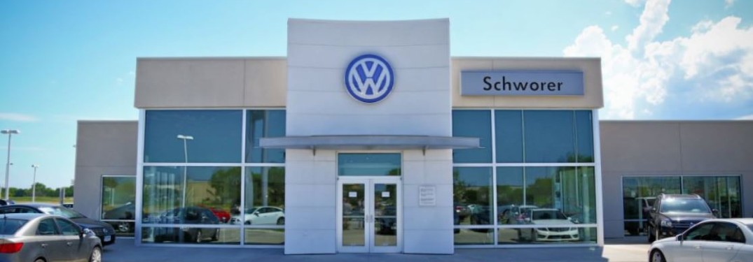 schworer vw front of dealership