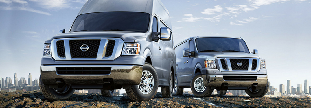 2017 Nissan NV1500 regular and low roof