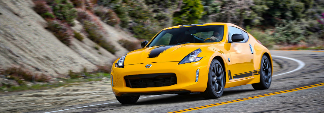 2018 Nissan 370z Coupe in yellow