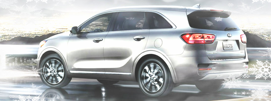 Kia Sorento in the winter season