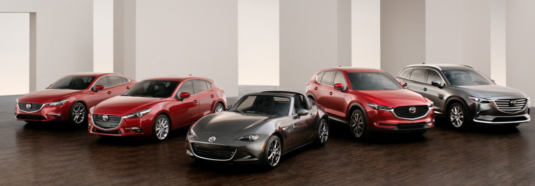 Full Line-up of 2018 Mazda Vehicles
