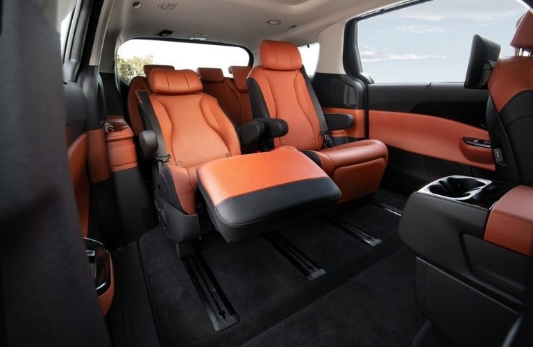 Rear seats in 2022 Kia Carnival