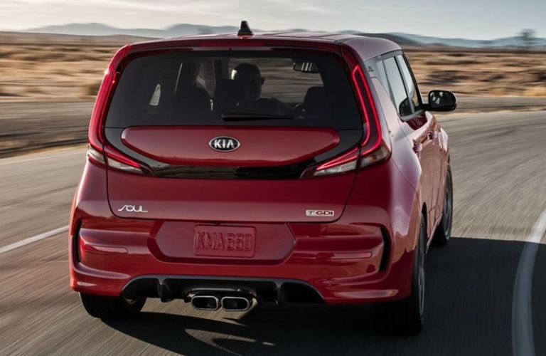 2021 Kia Soul view of back