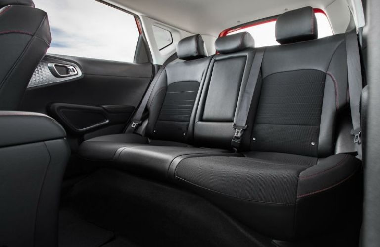 2021 Kia Soul view of interior seats