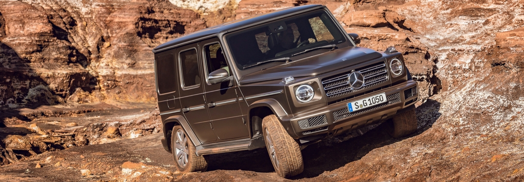 2019 mercedes-benz g-class off-road driving