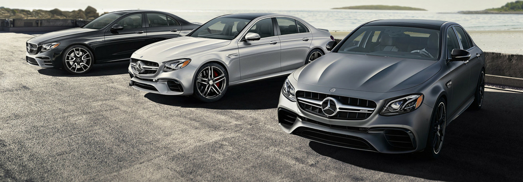 mercedes-benz models on display for mercedes-benz collection