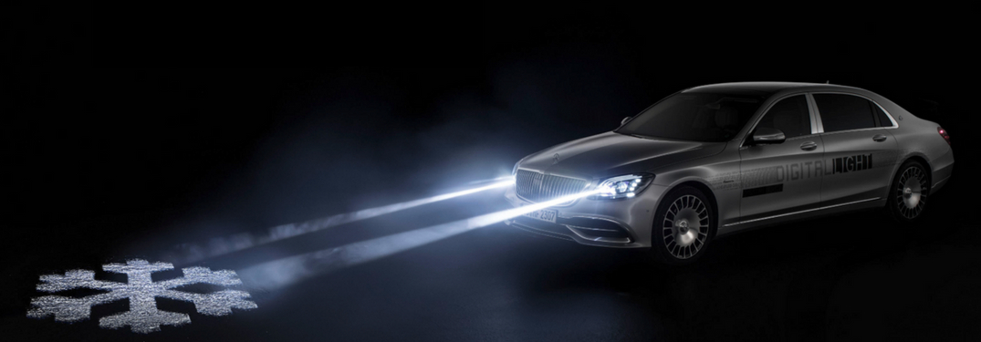 mercedes-benz with digital light driving
