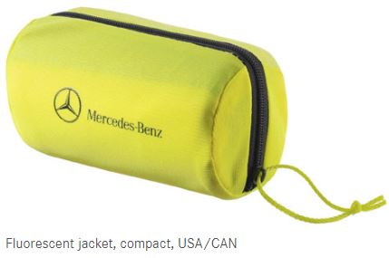 Mercedes-Benz van fluorescent jacket accessory