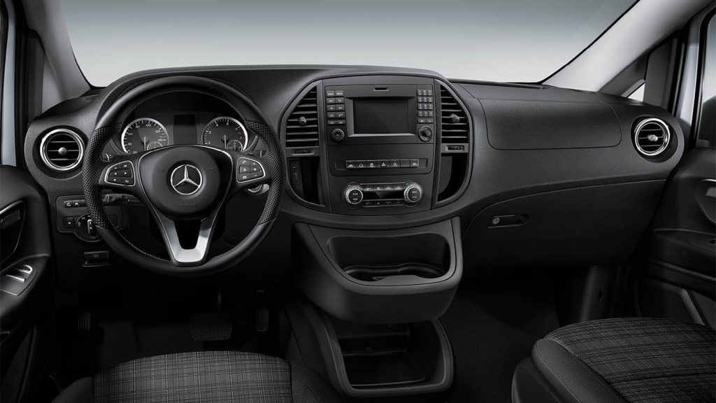 2020 Mercedes-Benz Metris Worker van front seats