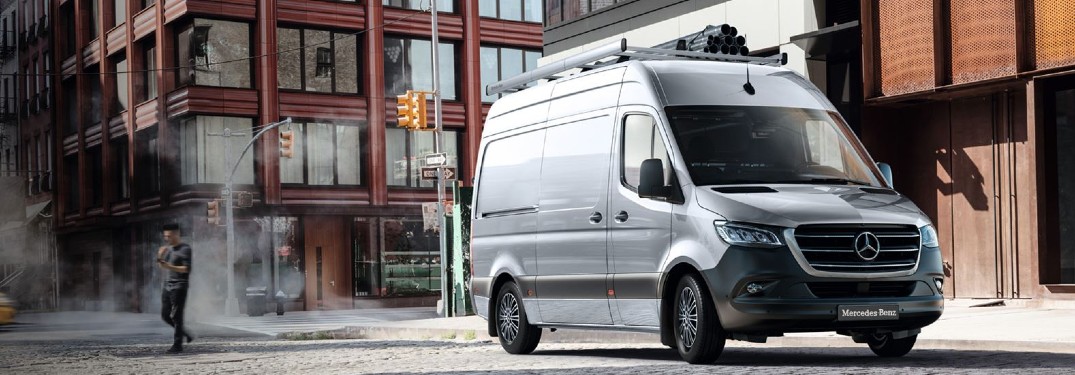 2020 Mercedes-Benz van front view