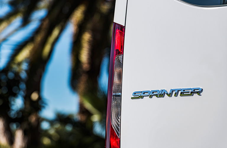 2018 Mercedes-Benz Sprinter rear view