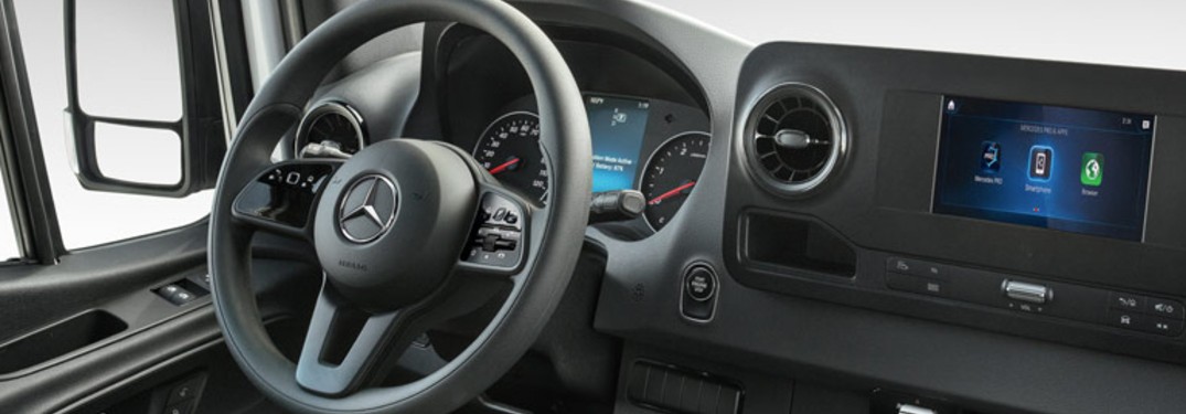 2020 Mercedes-Benz Sprinter Crew Van steering wheel