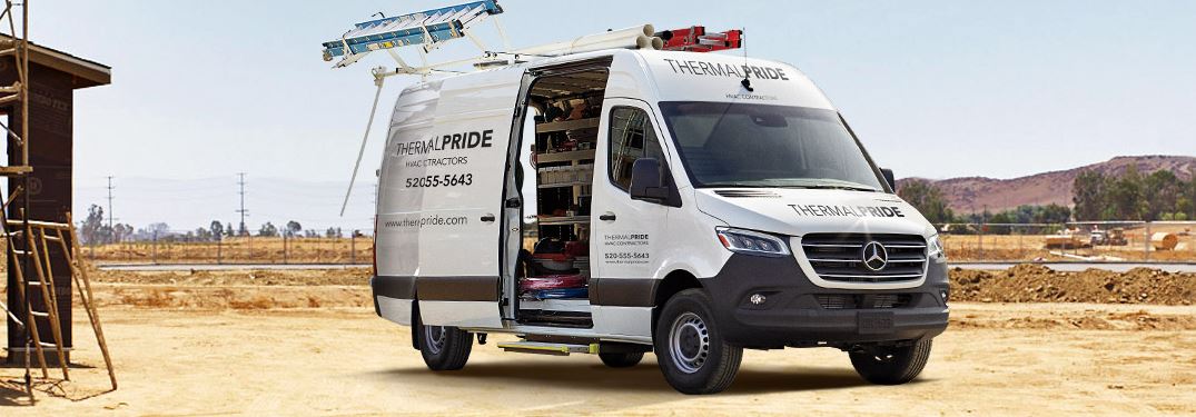 2020 Mercedes-Benz Sprinter Cargo Van front side view