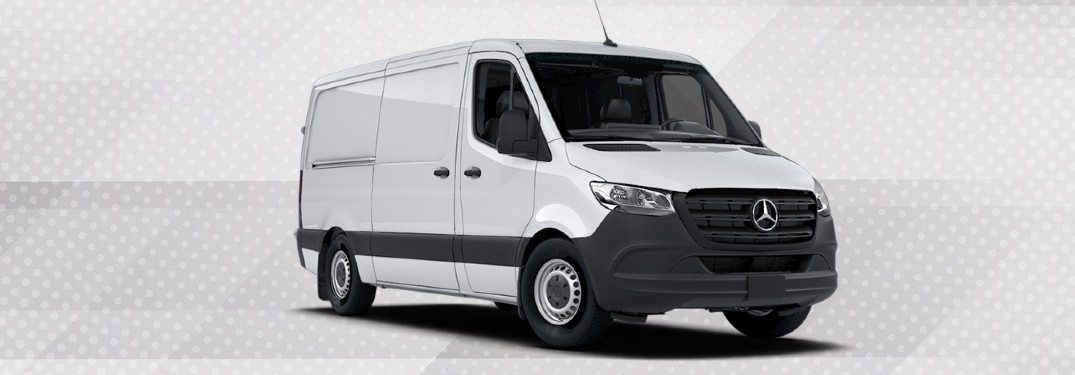 2021 Mercedes-Benz Sprinter Cargo van front view